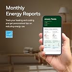 Honeywell Home X7B Smart Programmable Wi-Fi Thermostat with Humidity Monitoring, 4.3" Customizable Touchscreen Display, Energy Star Certified- Works with Alexa, Matter, Apple Home and Google
