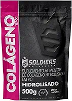 Colágeno Hidrolisado 500g - 100% Puro Importado - Soldiers Nutrition