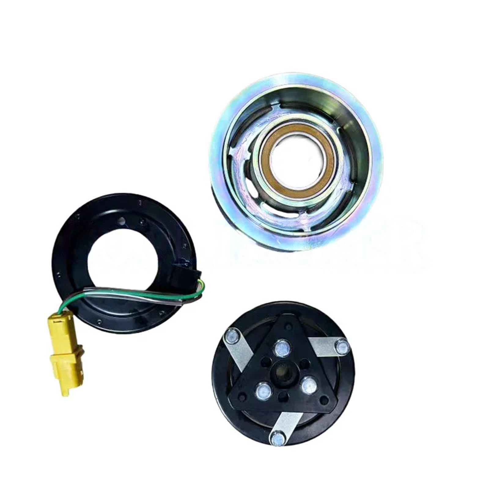 AC Compressor Clutch Fit for Renault Dacia Duster Fit for Nissan Ac Compressor Clutch Assembly 8201018716 SD7V16 1815 1861