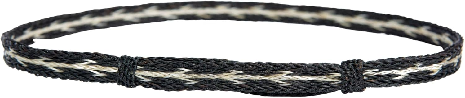 Gamboa 100% Natural Horsehair Hat Bands for Cowboy and Panama Hats for Men and Women Western Hat Bands