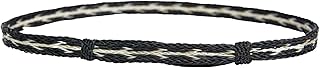 Gamboa 100% Natural Horsehair Hat Bands for Cowboy and Panama Hats for Men and