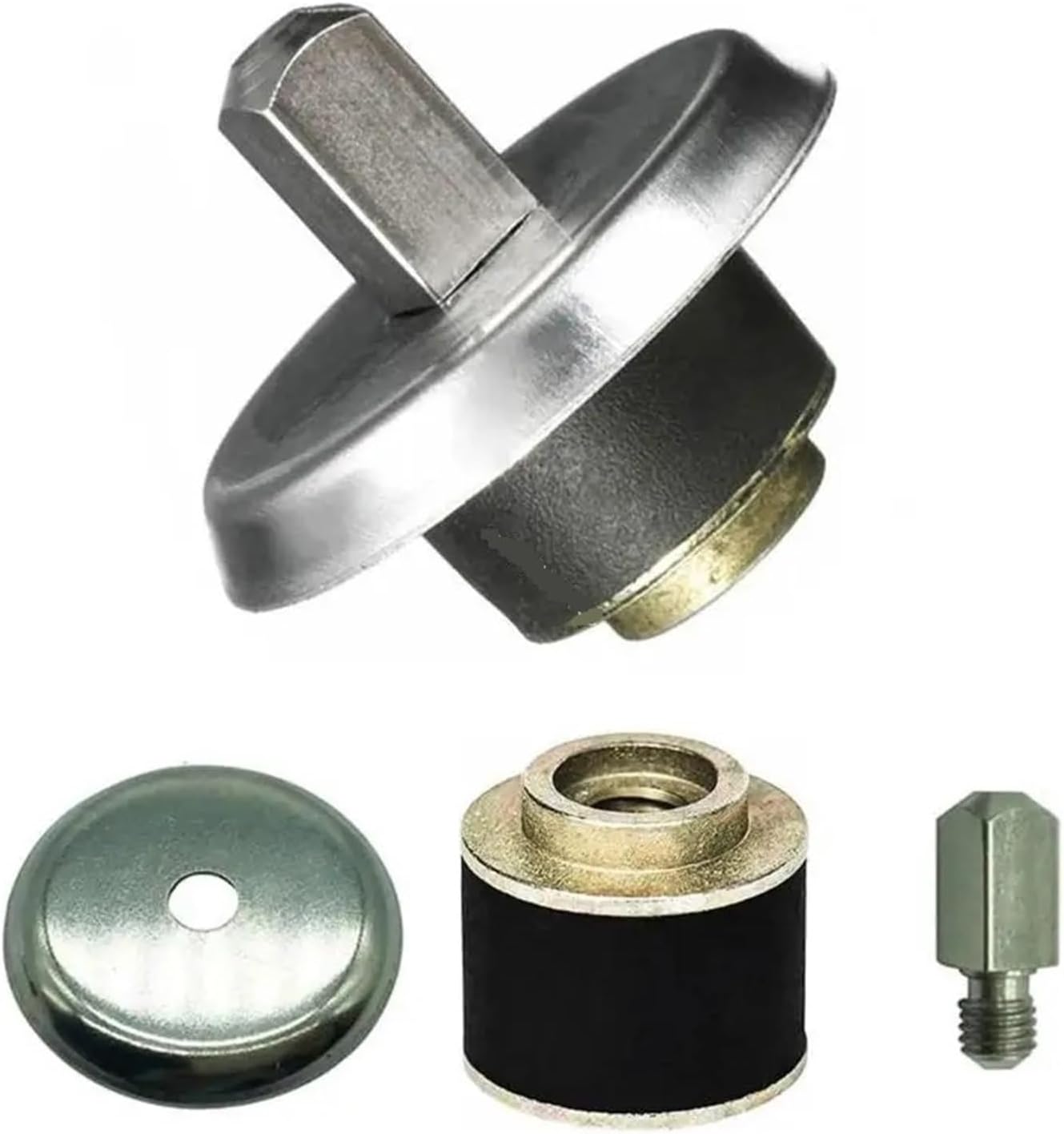 2pieces Blender Juicer Coupling, Made of Metal Compatible for Material, Compatible for Oster Juicer