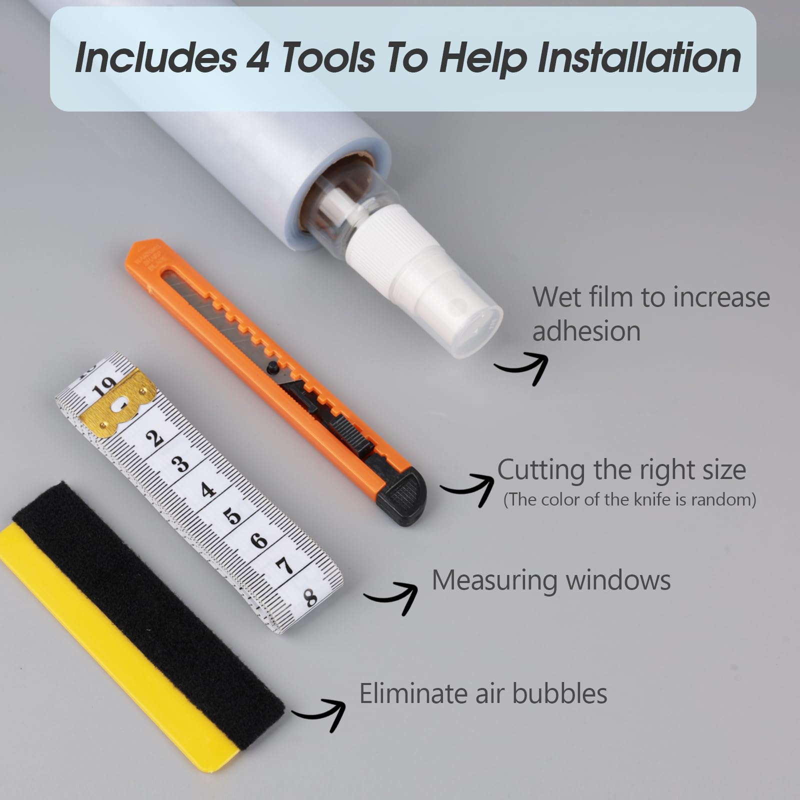 KESPEN Mosaic Rainbow Window Privacy Film, Stained Glass Decorative Cling Decals, No Glue Self-Adhesive Window Tint for Home and Door Covering, Mosaic,17.5 Inch X 6.5 Feet