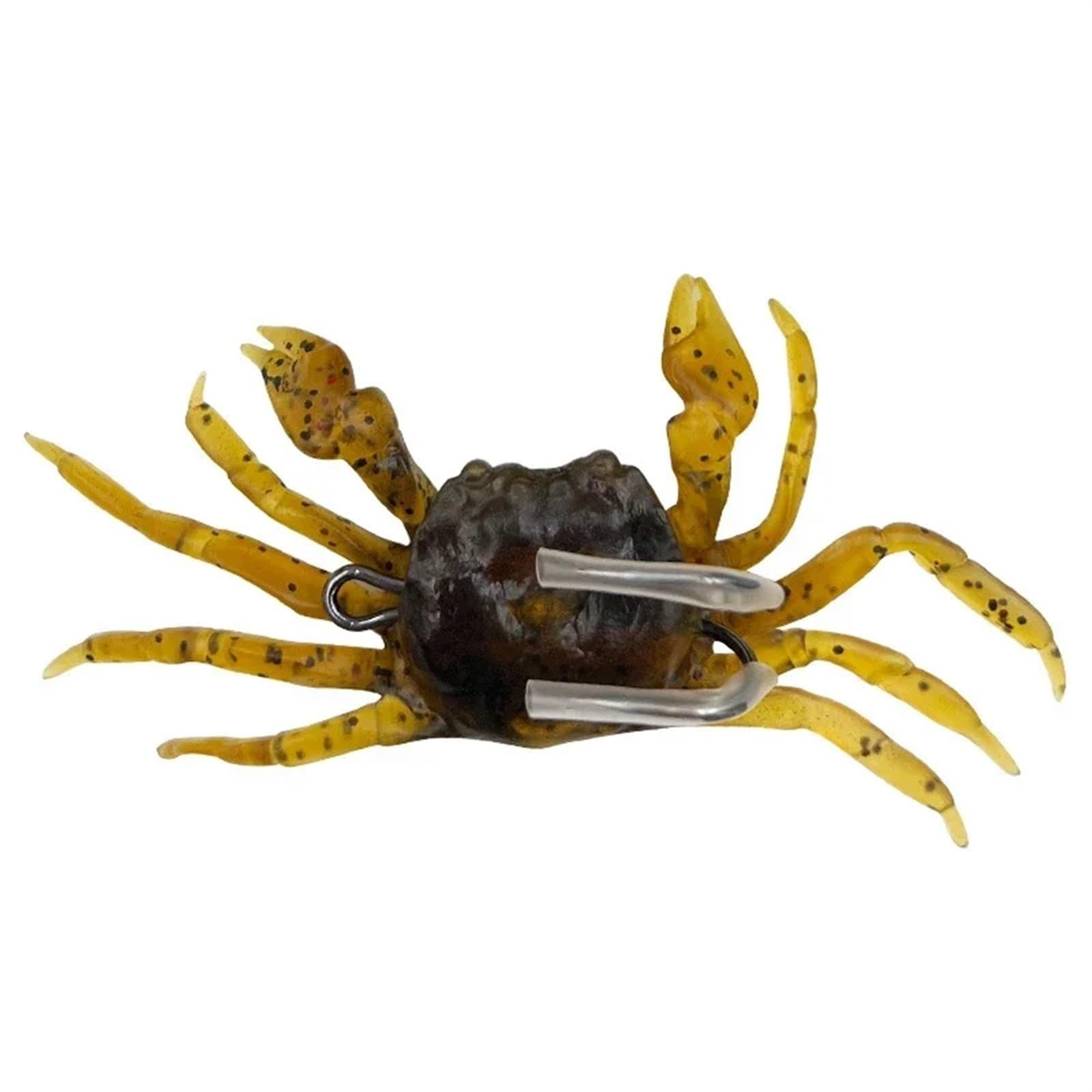 Cebo Suave de Silicona for Cangrejo biónico, señuelo de Pesca Artificial Realista, 100mm, 34g, anzuelos con Cabeza de pez de Agua Dulce for Aparejos de Pesca