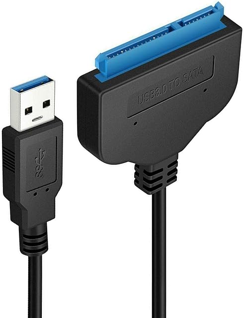 Multibao USB 3.0 To SATA 22 Pin 2.5 Inch Hard Disk Drive SSD Adapter Connector Lead Cable