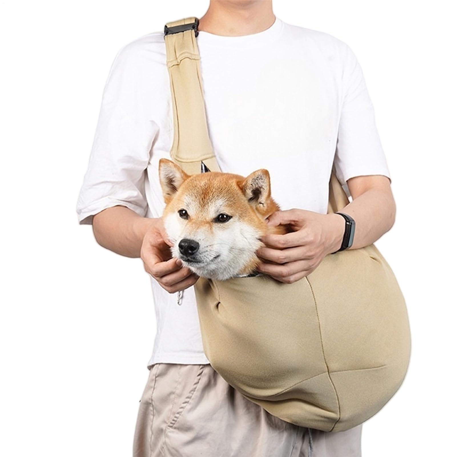 Sac de transport pour chats avec support de balle et harnais réglable léger
