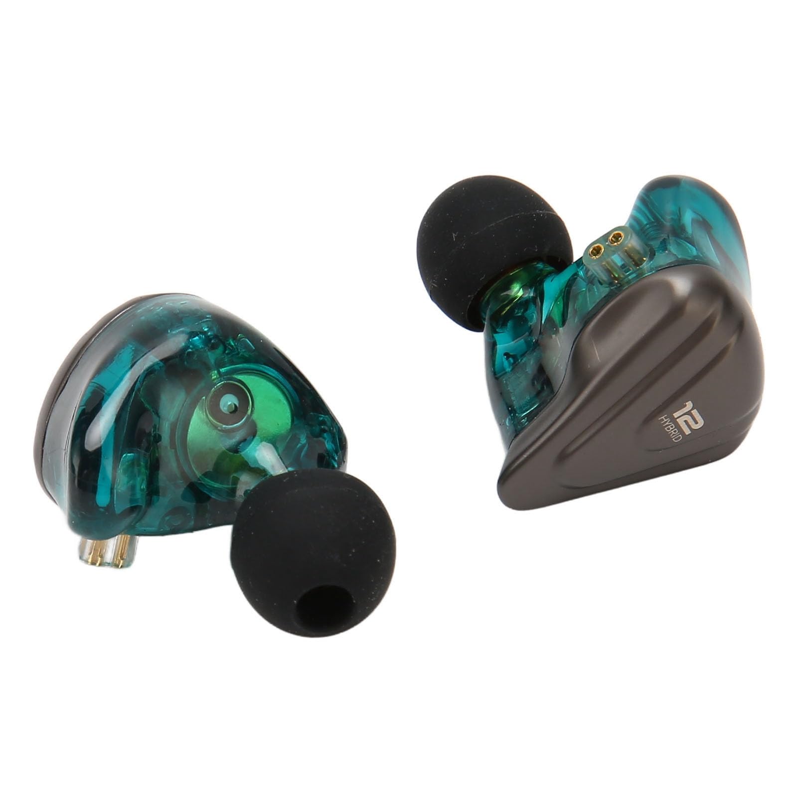 lyrlody Kabelgebundene HiFi-Ohrhörer, 5BA 1DD Hybrid-Treiber, 0,75 Mm
