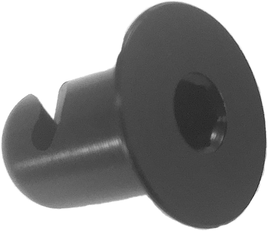 7/16" Black Aluminum Dzus Button Flush Allen Head Quarter