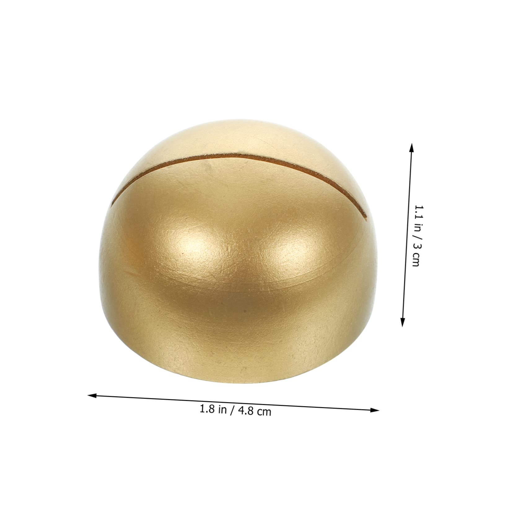 Amosfun 12pezzi Porta Biglietti Legno con Base Dorata Supporti Eleganti per Segnaposto e Decorazioni Matrimonio e Feste