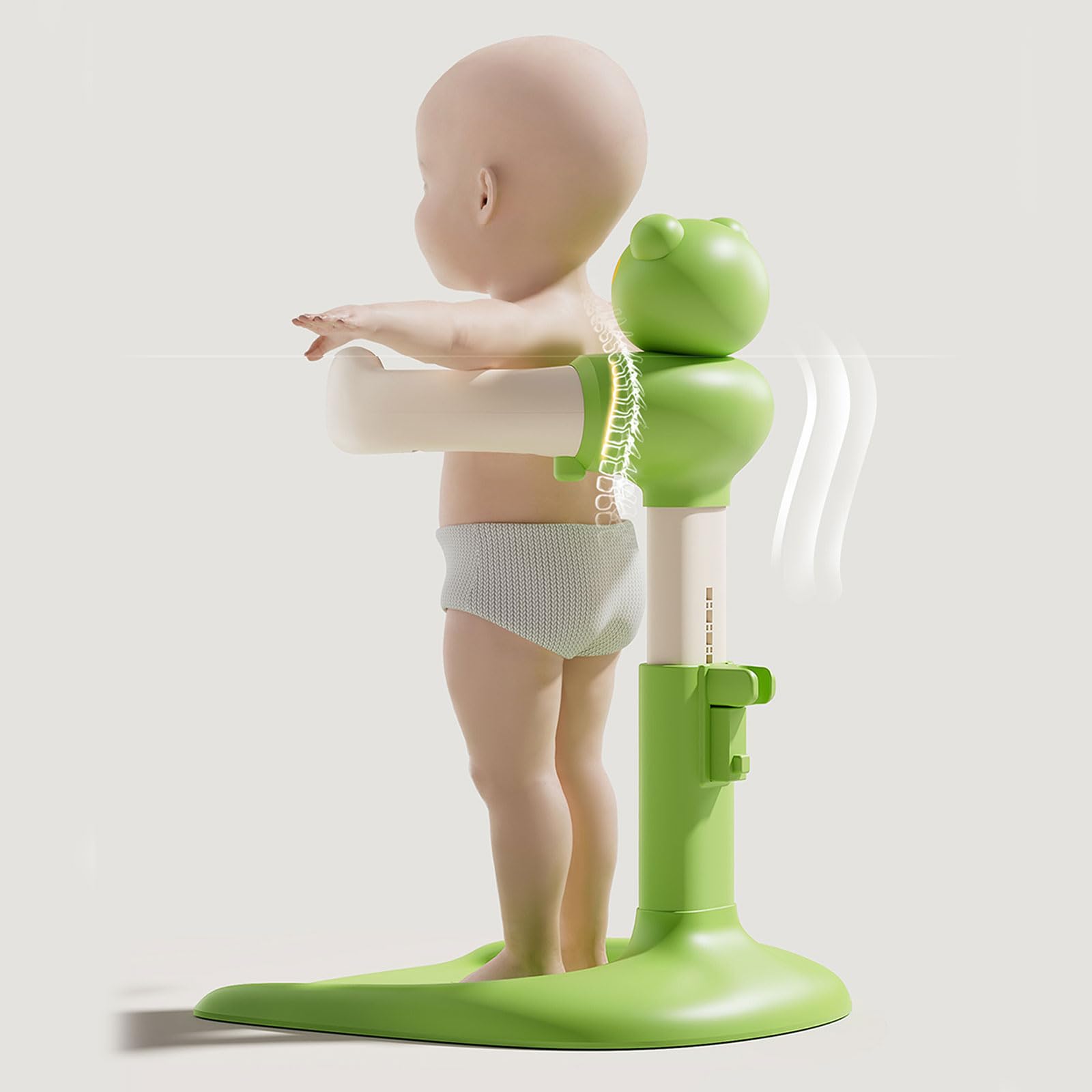 Baby Badewannenständer, höhenverstellbar, faltbarer Duschständer, Badeständer mit Sicherheitsbasis für Zuhause, Reisen, platzsparender Duschsitz