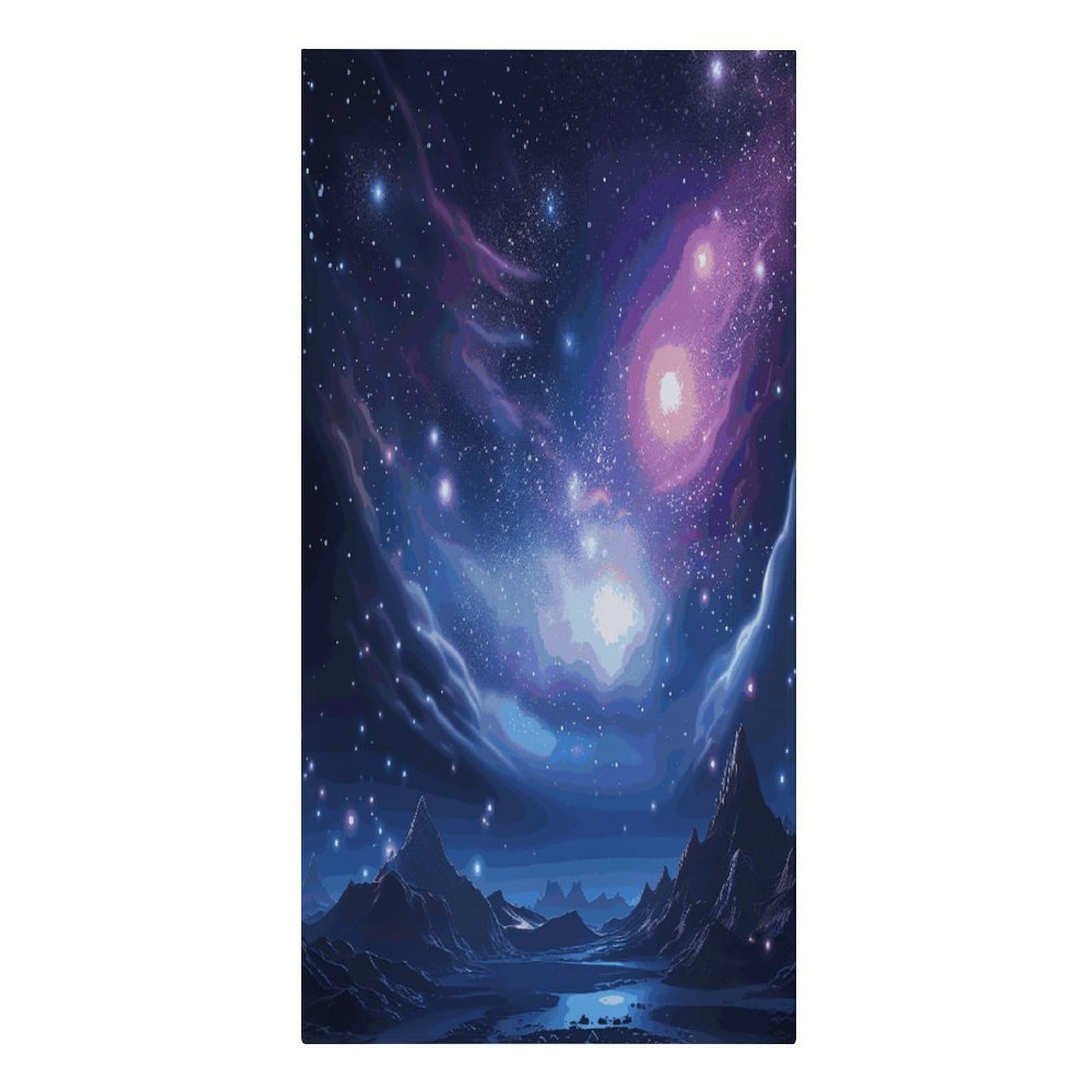 Fekiloot Men's Style Mysterious Stars Large Beach Towel, Travel Towel For Adults Wo, Pool Towels For Beach, Camping, Swim Pool, Gym, Sports& Yoga 61.4"X30.3"