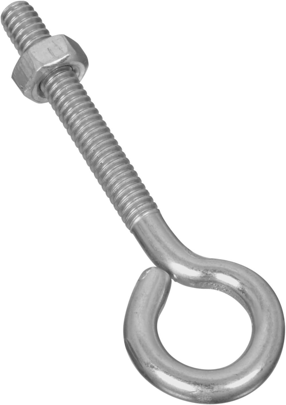 National N221-119 2160 Eye Bolt in Zinc, 1/4" x 3"