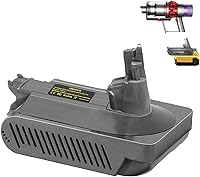 Vista 1 de Adaptador BTRUI V10 para batería de litio Dewalt de 20V para convertir a aspiradora inalámbrica de palo Dyson V10 SV12 Animal Absolute Motorhead