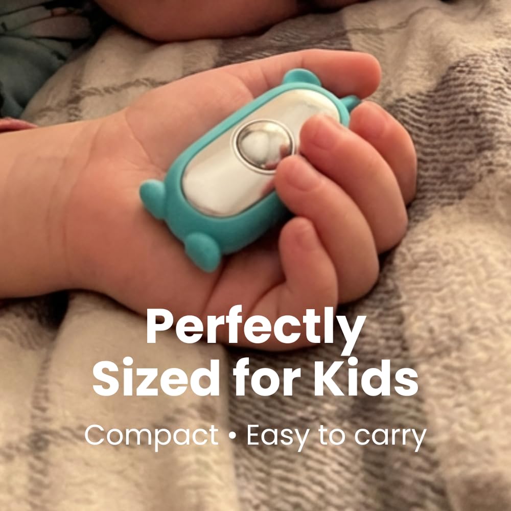 Glowco CalmCarry Mini Bear Kids Sleep Aid Device – Handheld