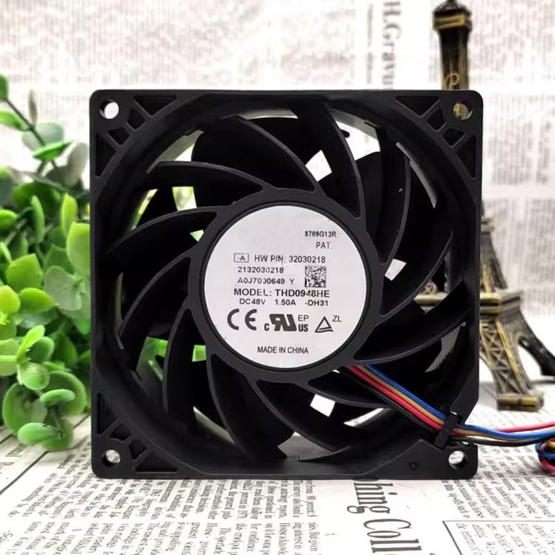 THD0948HE 9038 DC 48V 1.50A 9CM Server high air Volume Fan