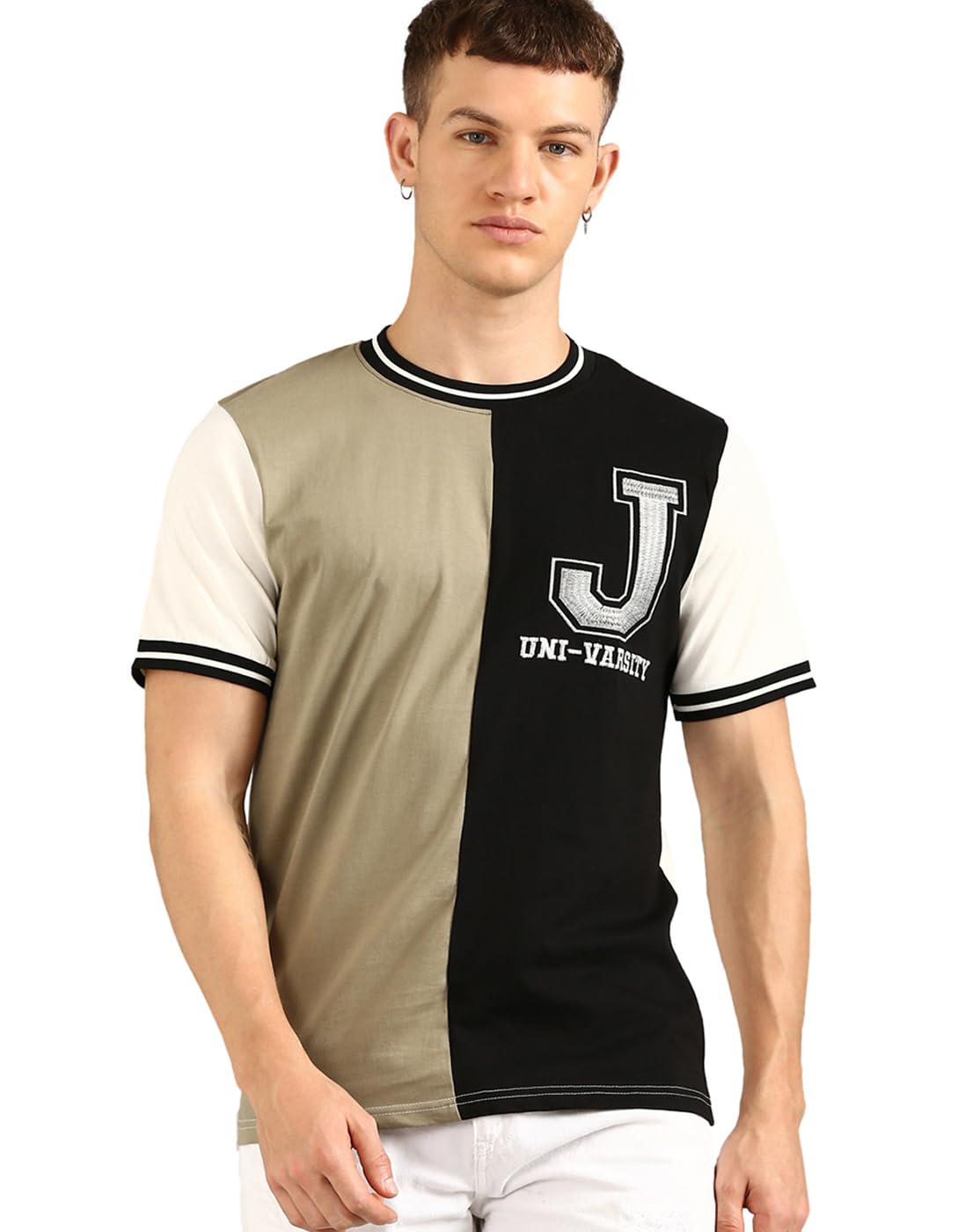 joven Men's Round Neck Half Sleeve Printed T-Shirt-picture-11