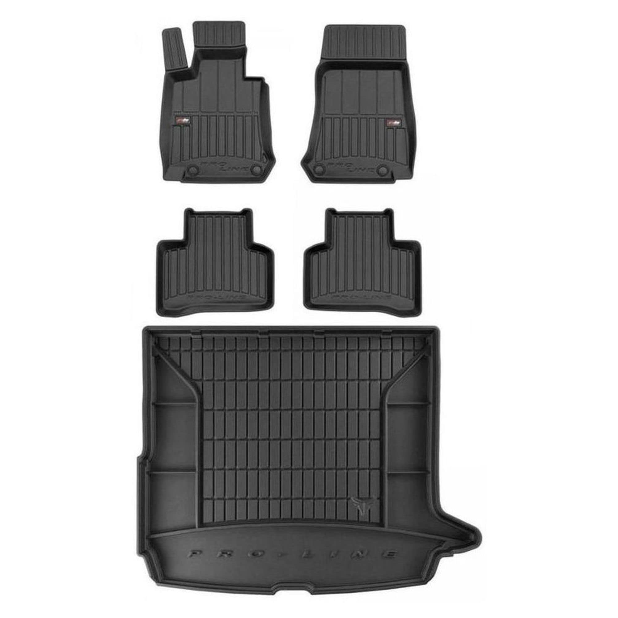 Rubber matten Mercedes GLC (X253) - Originele pasvorm automatten
