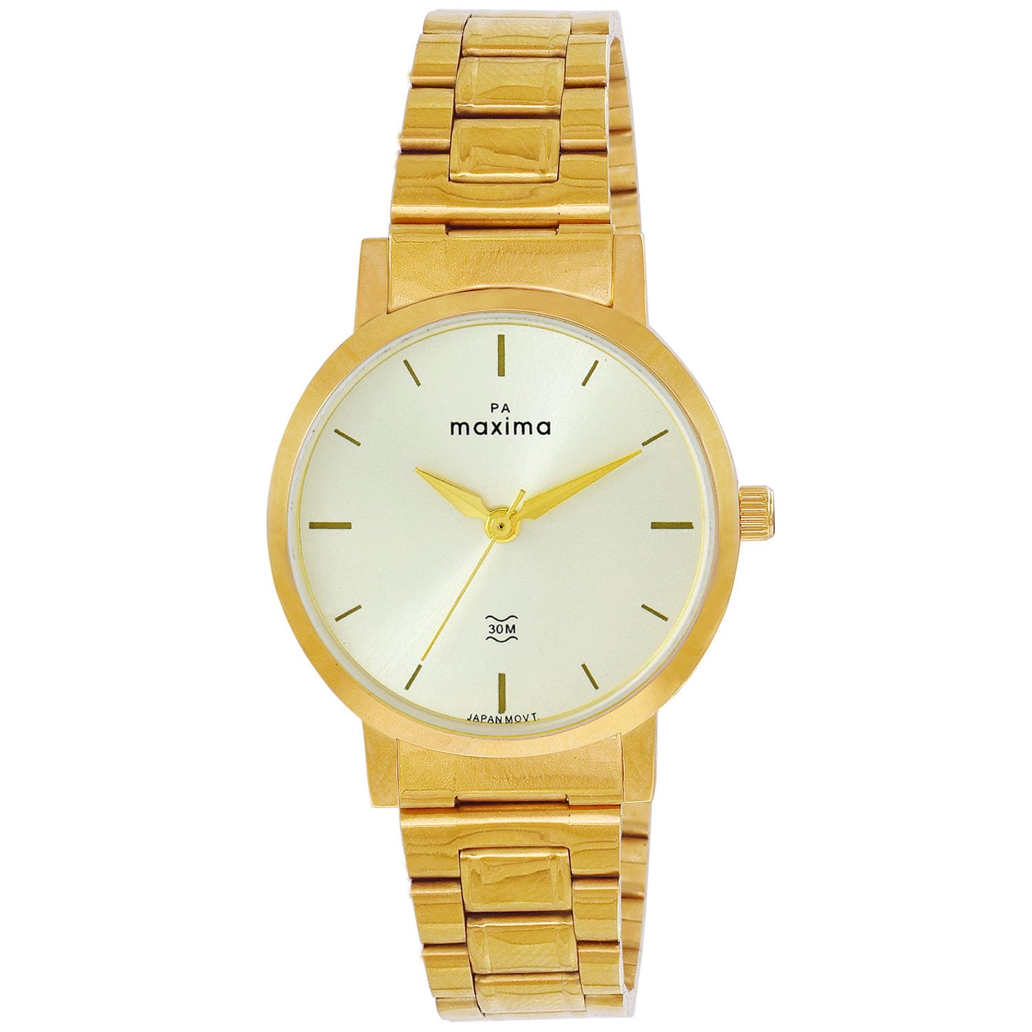 Maxima Gold Analouge Watch Collection for Women 69531CMLY (B0D83Y3XV5) Amazon Price History, Amazon Price Tracker