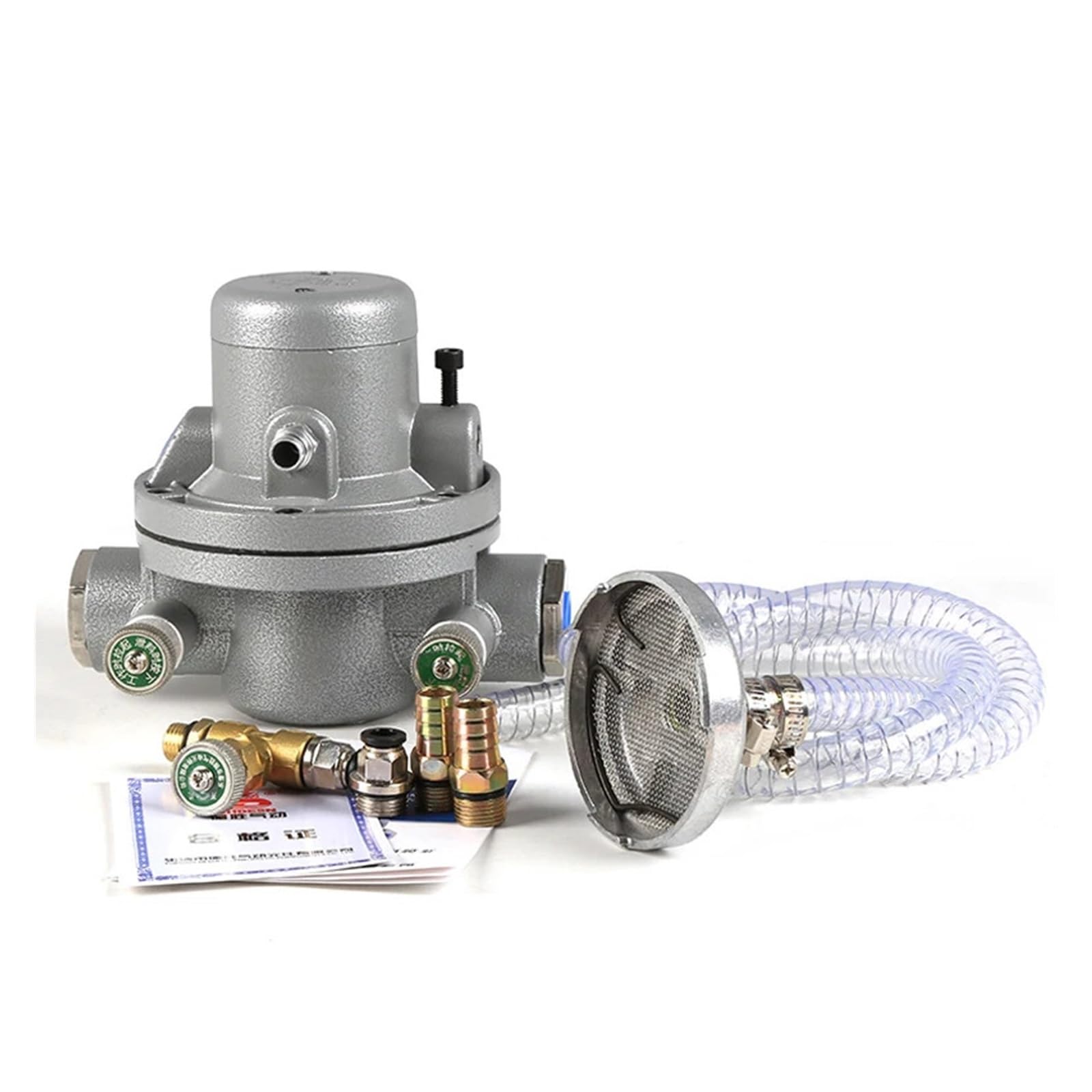 CUDTAPI Air-operated Single Way Diaphragm Pump 15L/min Pneumatic For Ink Pumping Printing Machine