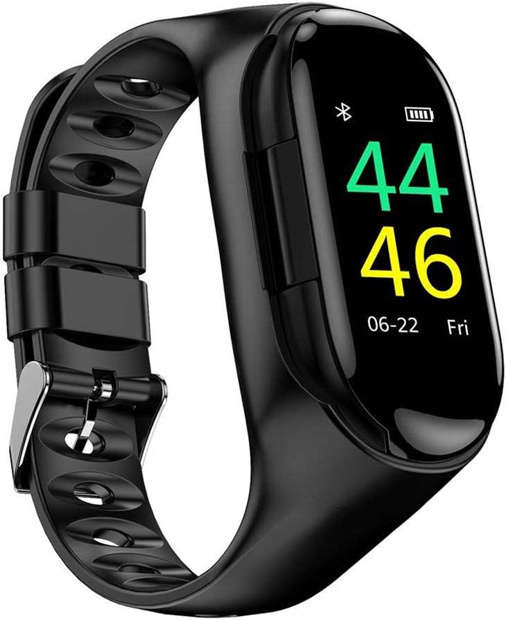 QKa Smartwatch 2 in 1 con Cuffie Wireless Bluetooth, Cuffie Smart Watch  Integrate, Cuffie Bluetooth Wireless TWS Braccialetto Smart Sport :  Elettronica