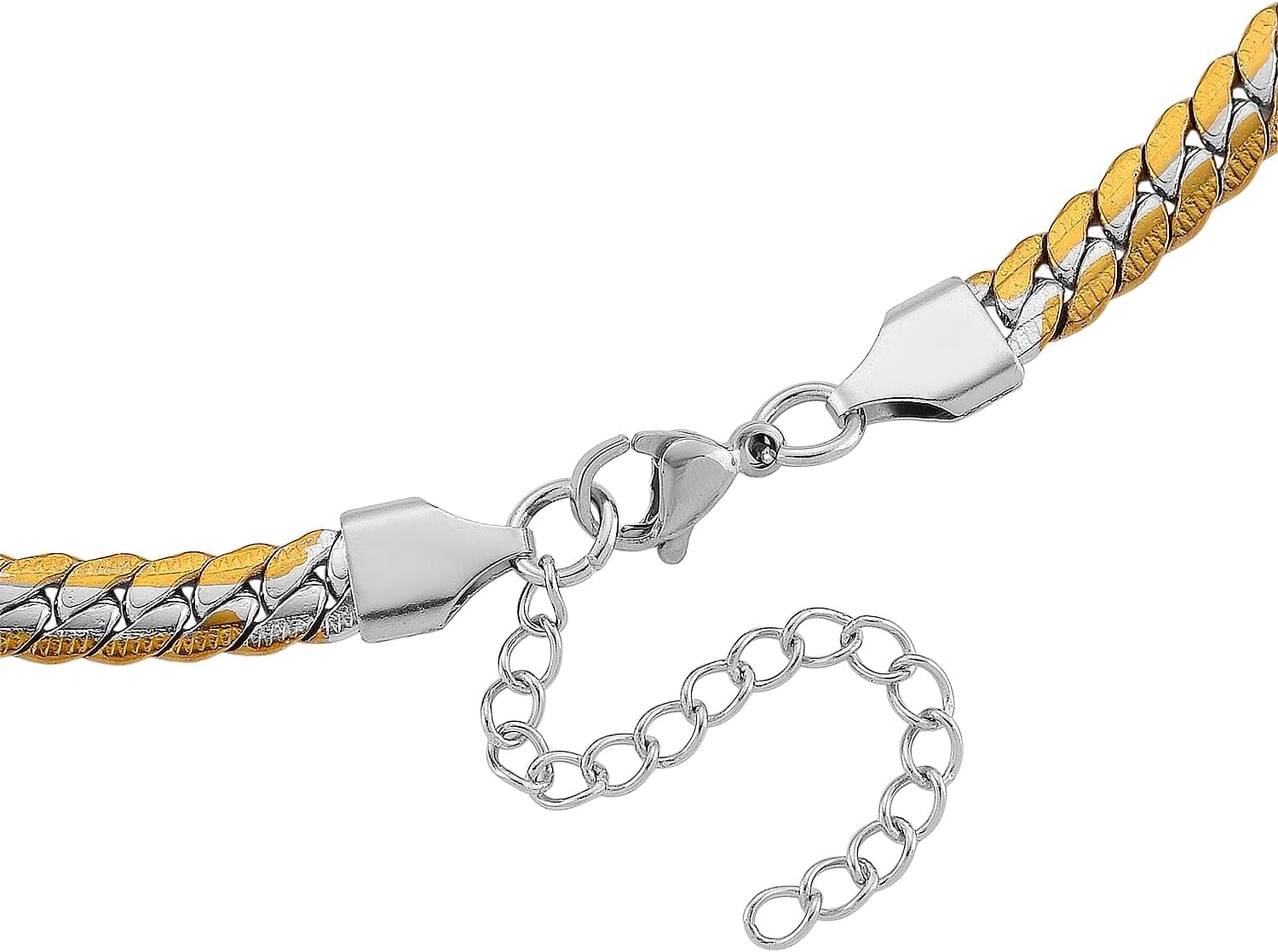 SHOP LC DELIVERING JOY Flat Curb Chain Necklace in ION Plated Yellow Gold and Stainless Steel 2022 Inches Christmas Gifts