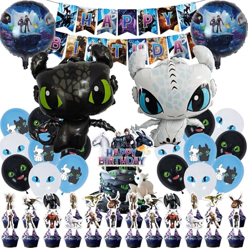 Drachen geburtstag deko, 48 Stück kinder Geburtstags deko, Junge party...