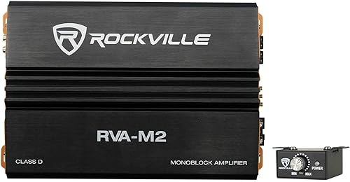 Rockville RVA-M2  Amplificador de 2500 W pico625 W CEA RMS