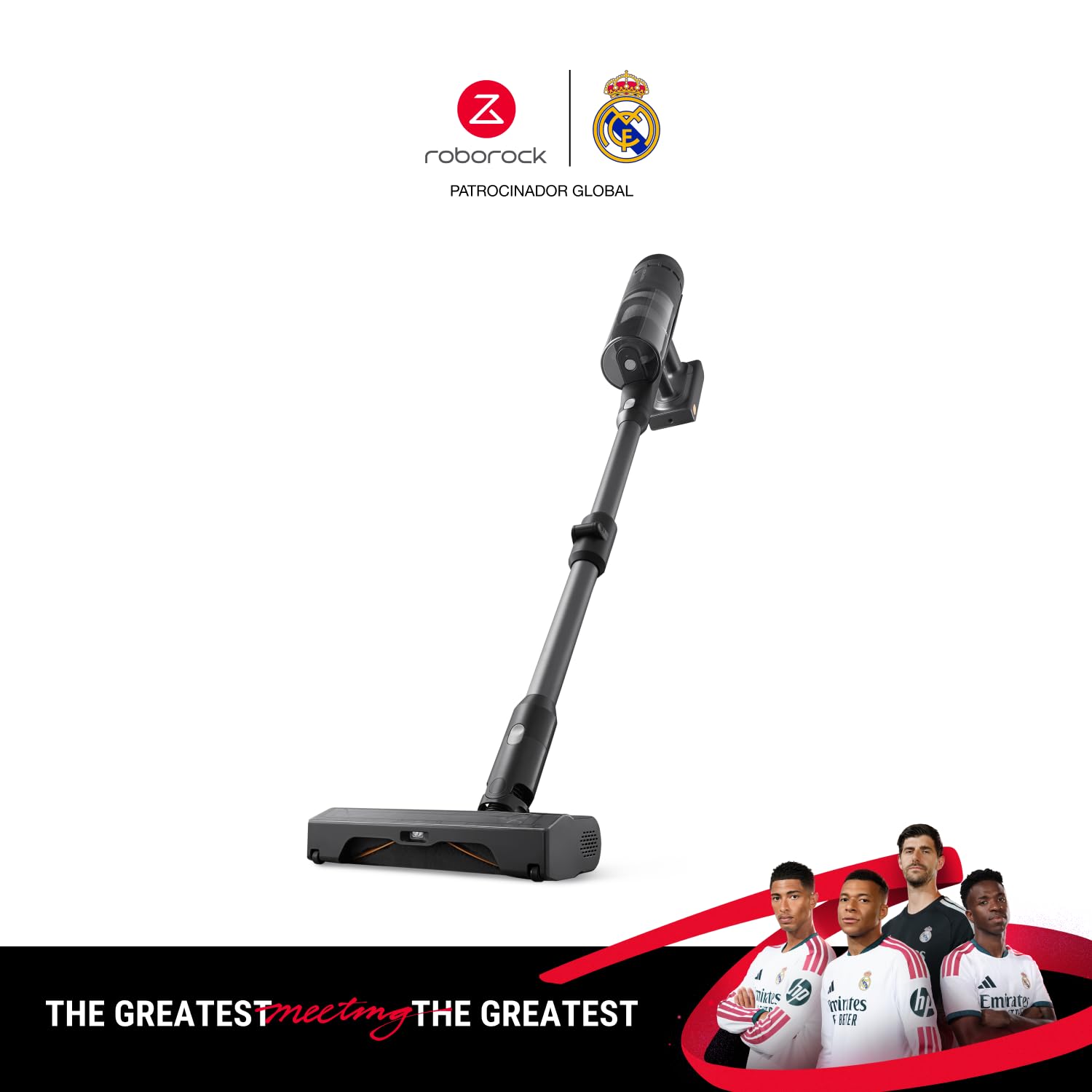 roborock H60 Ultra Aspiradora Sin Cable, Succión 210AW, Autonomía 90 min | Tubo Flexible 90°, Cepillo Anti-Enredos para Alfombras, Detección Polvo LED, Suelos y Pelo de Mascotas, Batería Extraíble