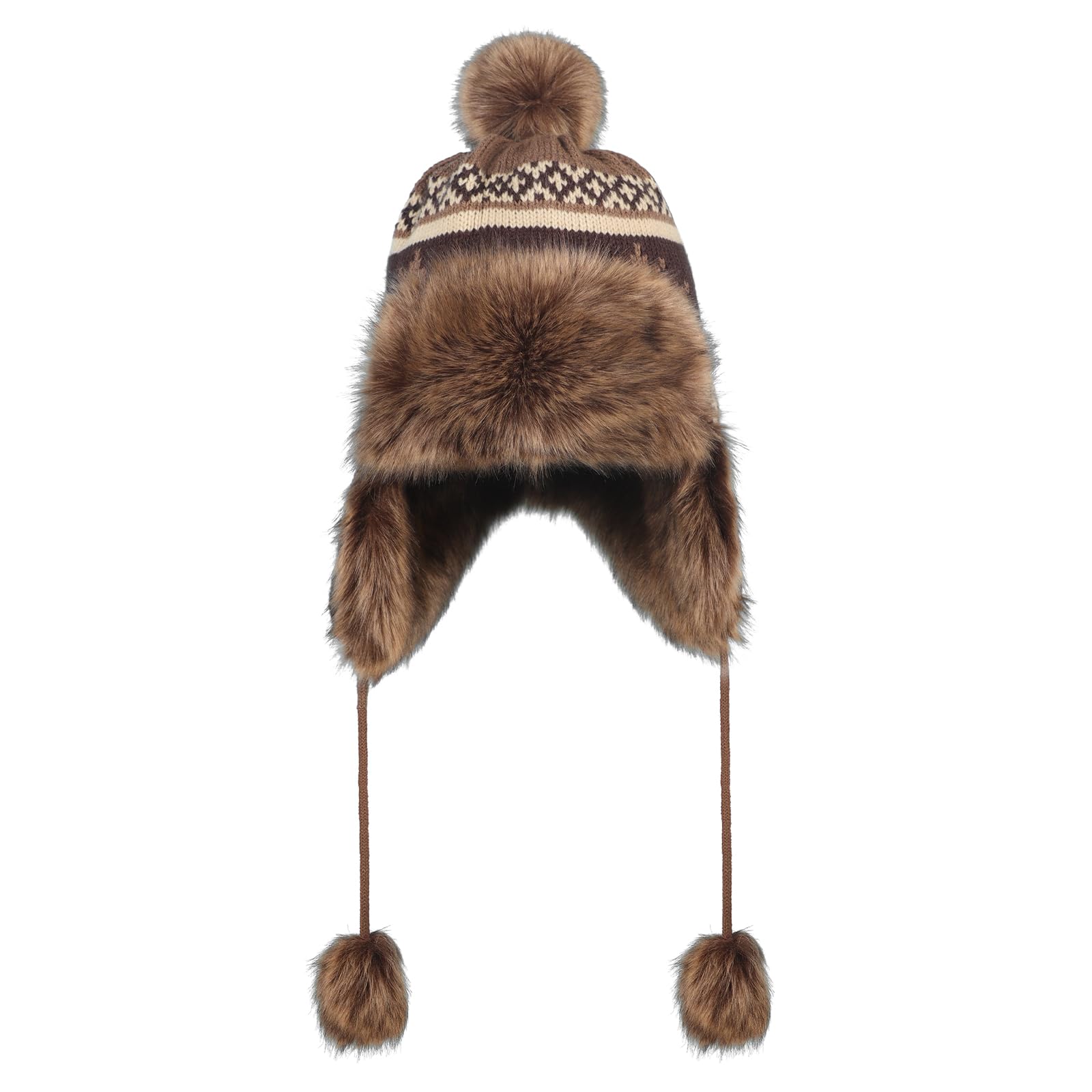 Chapeau Homme Chapeau De Trappeur Hiver Avec Masque - Chapka Coupe-Vent Unisexe - Pour Ski, Snowboard Chapka Trappeur Hiver
