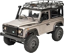 MNモデル ランドローバー ディフェンダー90 1/12 スケール アウトドアラジコン MN-99s RTR ラジコンカー4WD クローラー オフロード RCカー RTR（走行可能セット）技適マーク付き バッテリー付き オリジナルステッカー付き(ガンメタル)