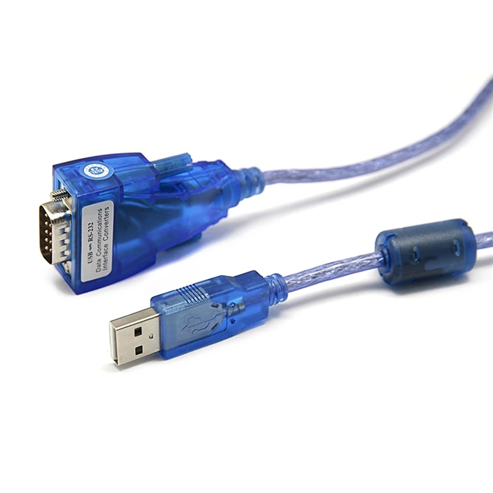 UT-8801 Convertisseur d'interface USB vers RS232 9 broches FT232 Chipset câble Win7 Win10 Linux (type à vis, 1,5 m)