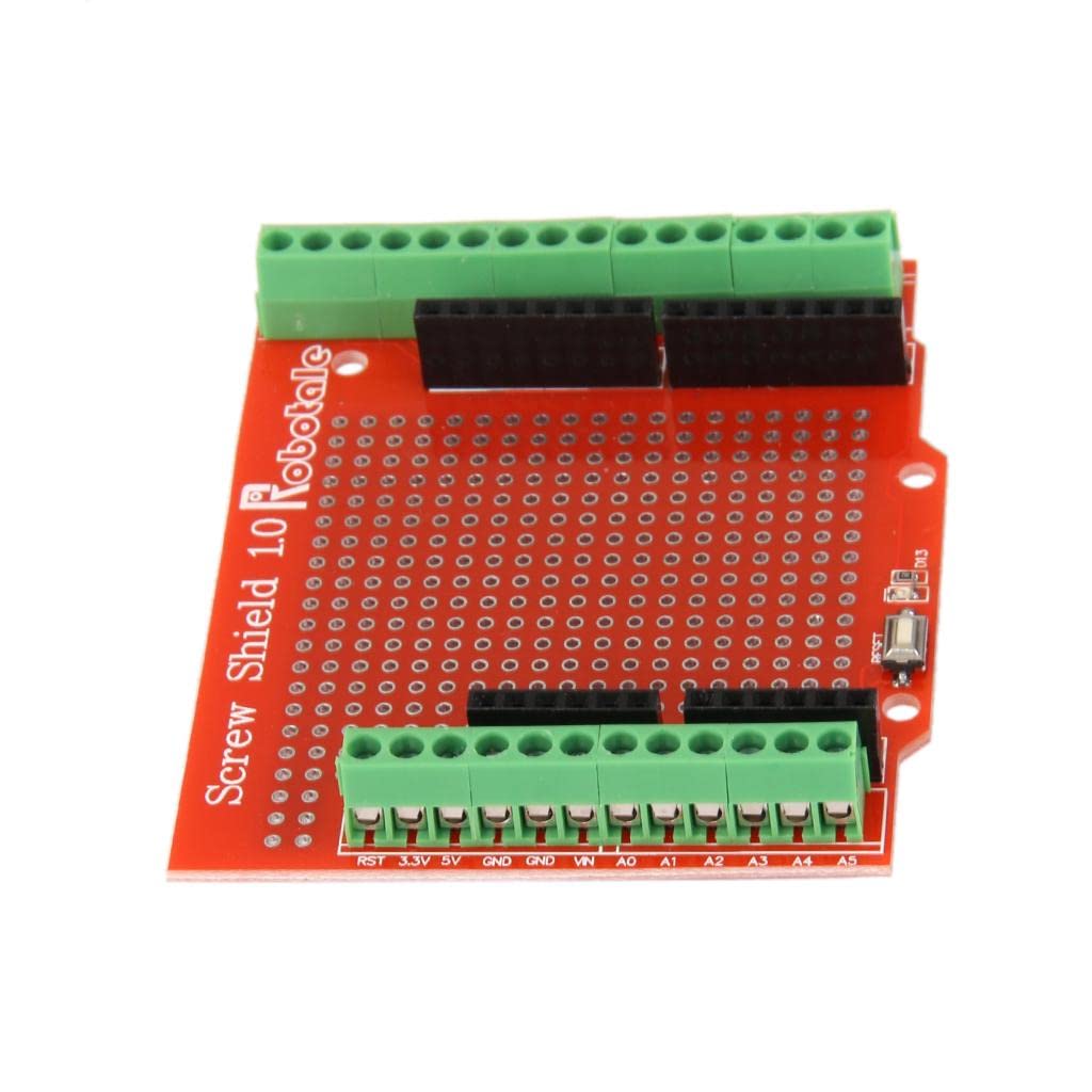 Fenteer Modulo PCB Prototipazione Scheda di Espansione Shield Proto per Arduino Uno R3