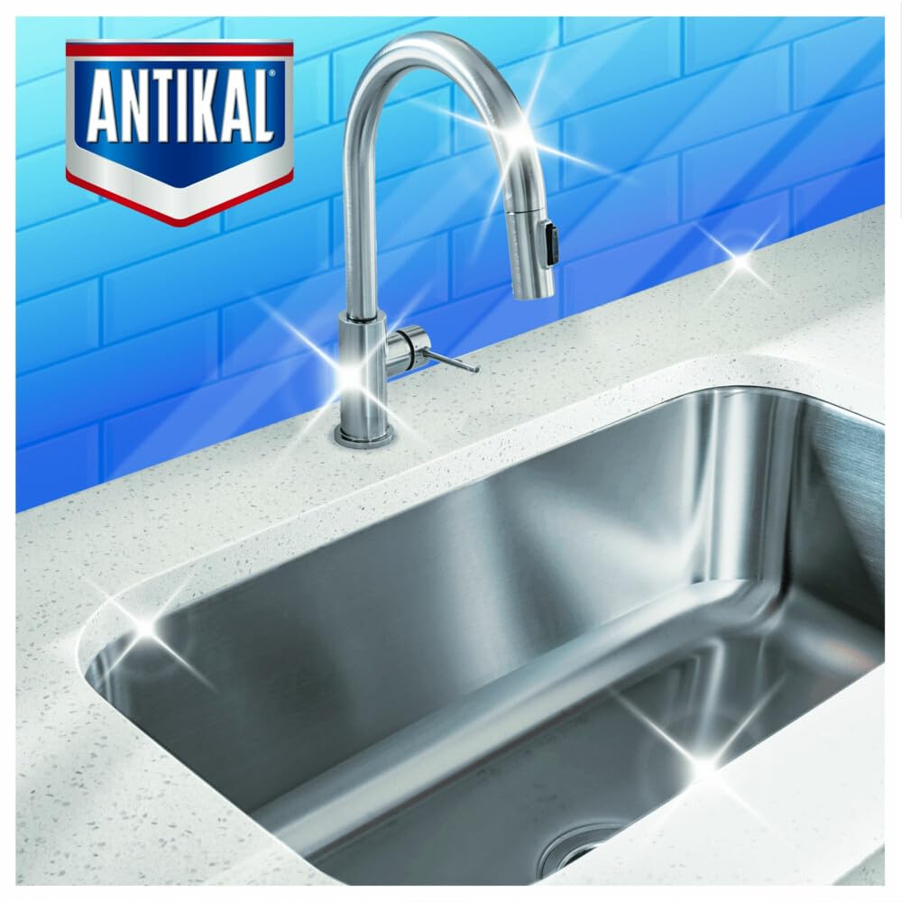 Antikal - Gel antical para cuarto de baño, 750 ml x 15 | Tecnología antigoteo. Elimina hasta el 99.99% de la piedra caliza, fragancia clásica