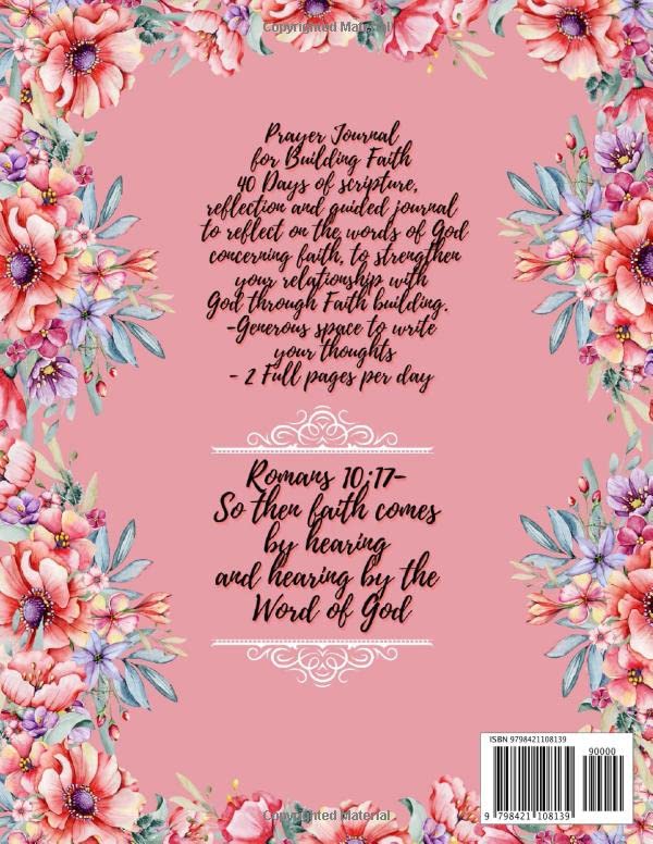 40 DAYS Scripture & Reflection Prayer Journal for Building Faith - Image 2