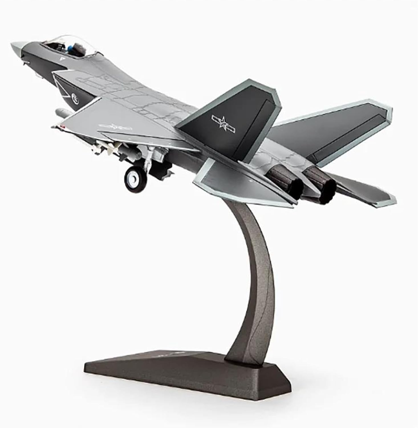 1 48 for Scale J-31 J31 Stealth Fighter FC-31 FC31 Finished Alloy Military Model PlaneCommemorate Collection Or Gifts Hobby Playgame Kit
