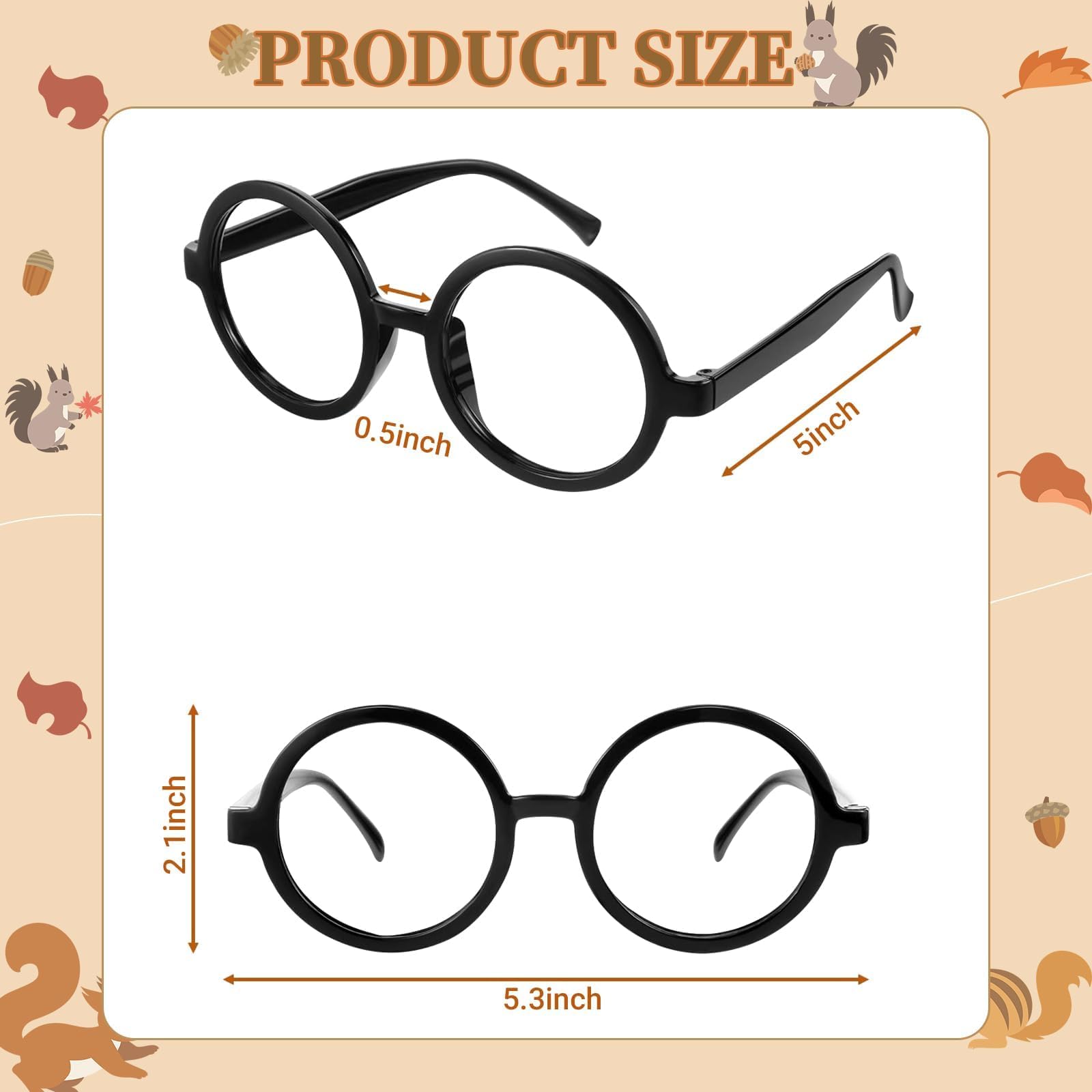 Kavoc Red and White Stripe Shirt Costume Set for Adult Include Striped Shirt Hat Beanie Black Plastic Glasses and Cane for Christmas World Book Week Masquerade Cosplay Outfit (L) - Image 4
