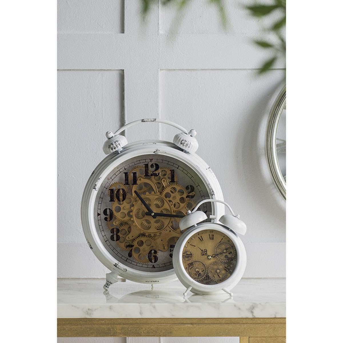 A&B Home Classic Gears Table Clock