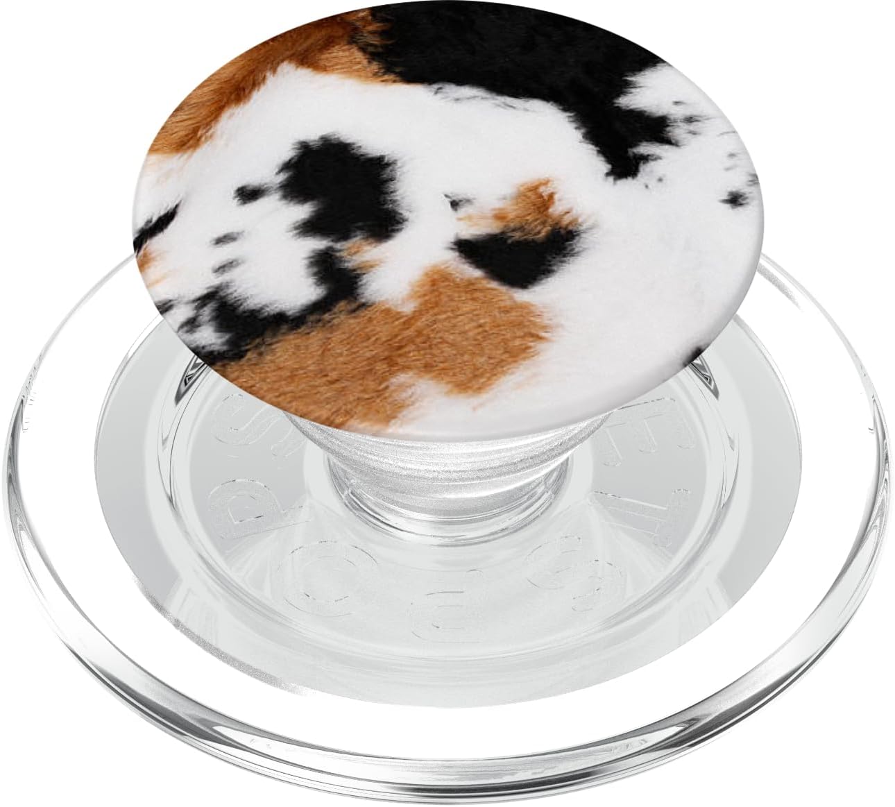 Cow Print Skin Modern Animal - Farm lovers Gift PopSockets PopGrip: Swappable Grip for Phones & Tablets PopSockets PopGrip for MagSafe