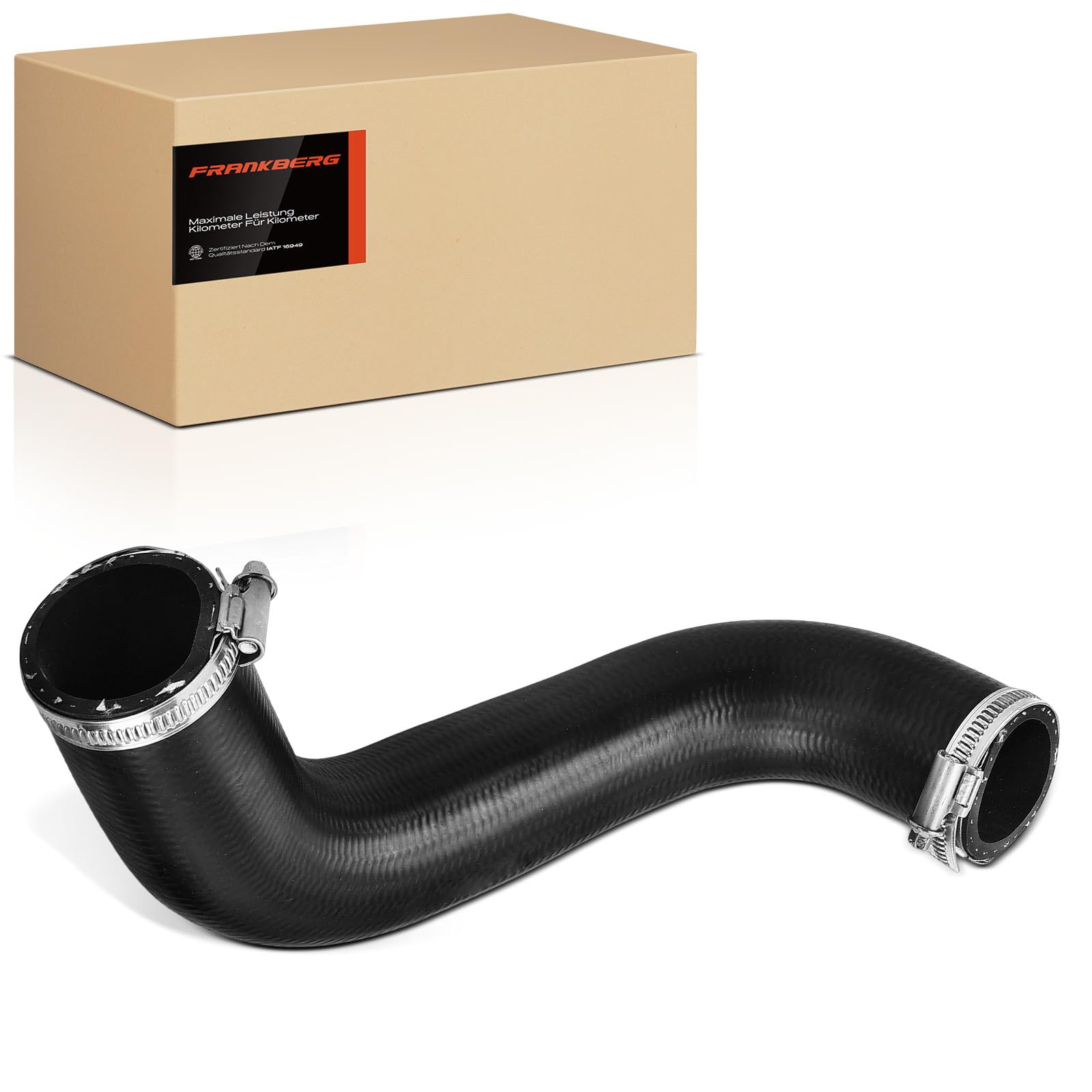 Frankberg Tubo flessibile dell'aria di sovralimentazione Compatibile con C-Max DM2 1.6 TDCi V50 545 1.6 D C30 533 1.6 D Focus C-Max DM2 1.6 TDCi Focus II Turnier DA DS FFS 1.6 TDCi 1672189,6M516C646GC
