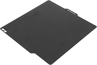 3D Printer PEI Film Kit for Bambu Lab X1 P1P, 257 X 267mm Double Sided Black Textured Retardant PEI Film, PEI Flexible Sheet Spring Steel Build Plate