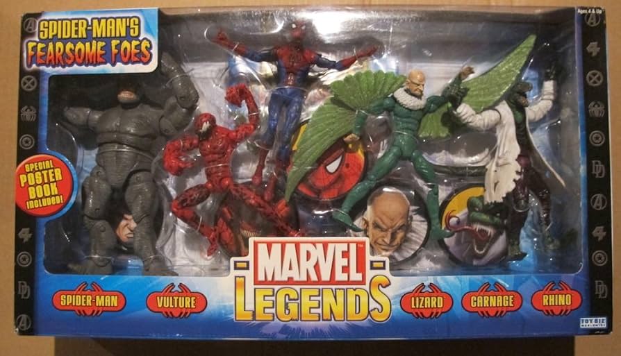 アメコミ Spider-Man Classics FEARSOME FOES BoxSet Marvel Legends Fearsome Foes Box Set