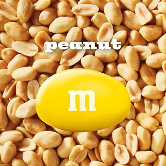 M&MS Peanut Milk Chocolate Assorted Pastel Easter Candy Bulk, Party Size, Resealable Pouch, 38 oz Bag