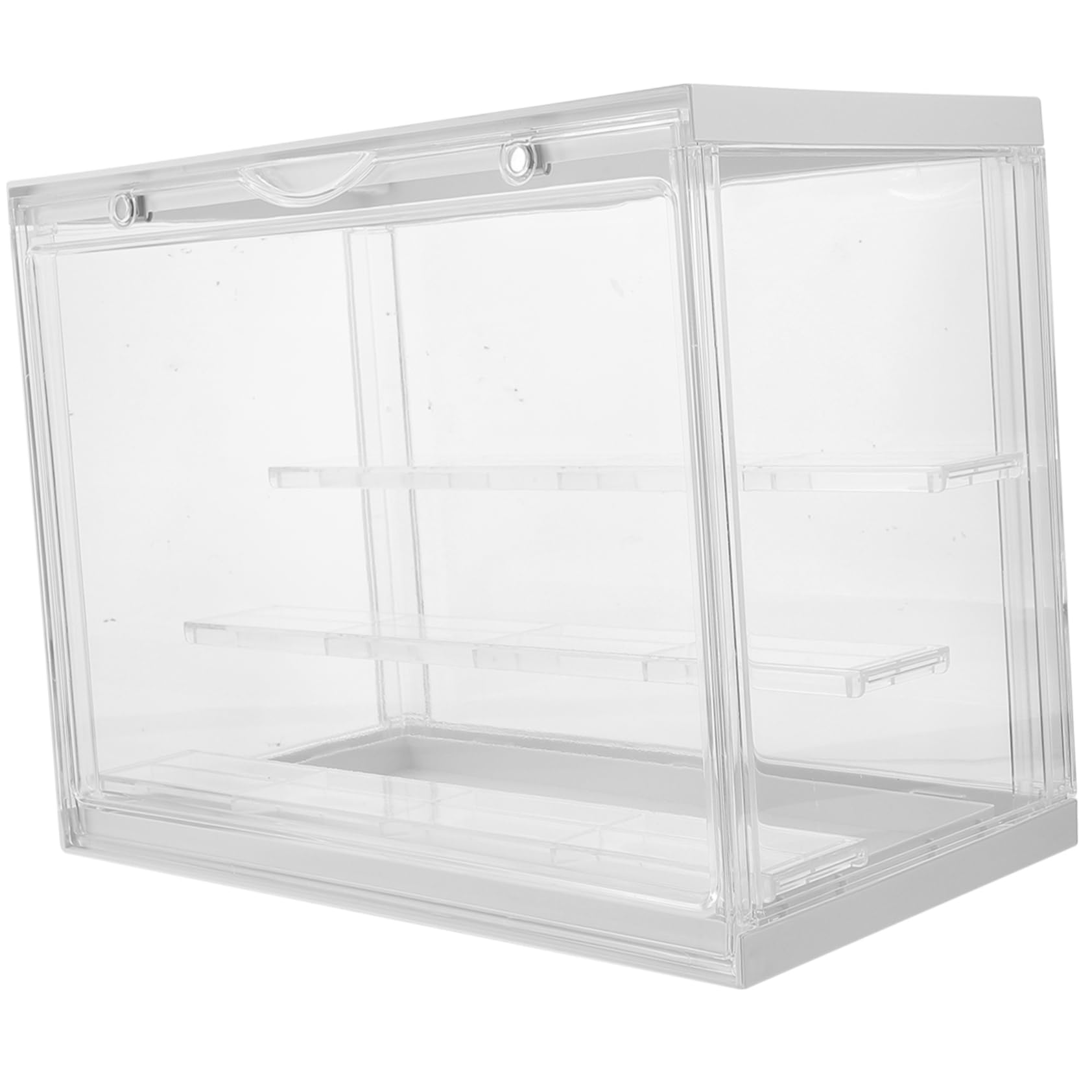 Caja de Exhibición para Figuras de 3 Capas en Abs Transparente