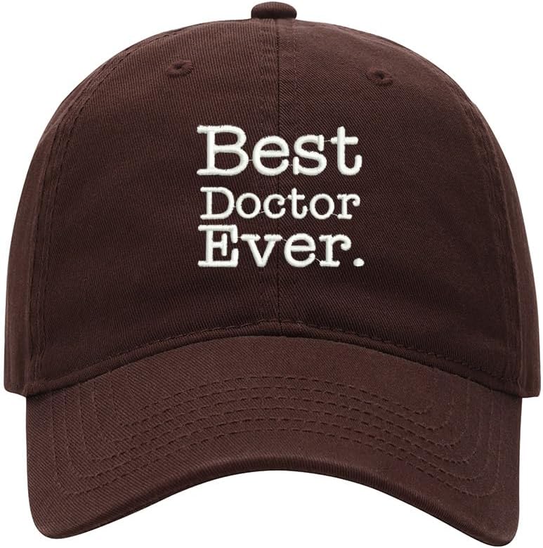 Baseball Cap Men Best Doctor Ever Embroidered Washed Cotton Dad Hat Baseball Caps