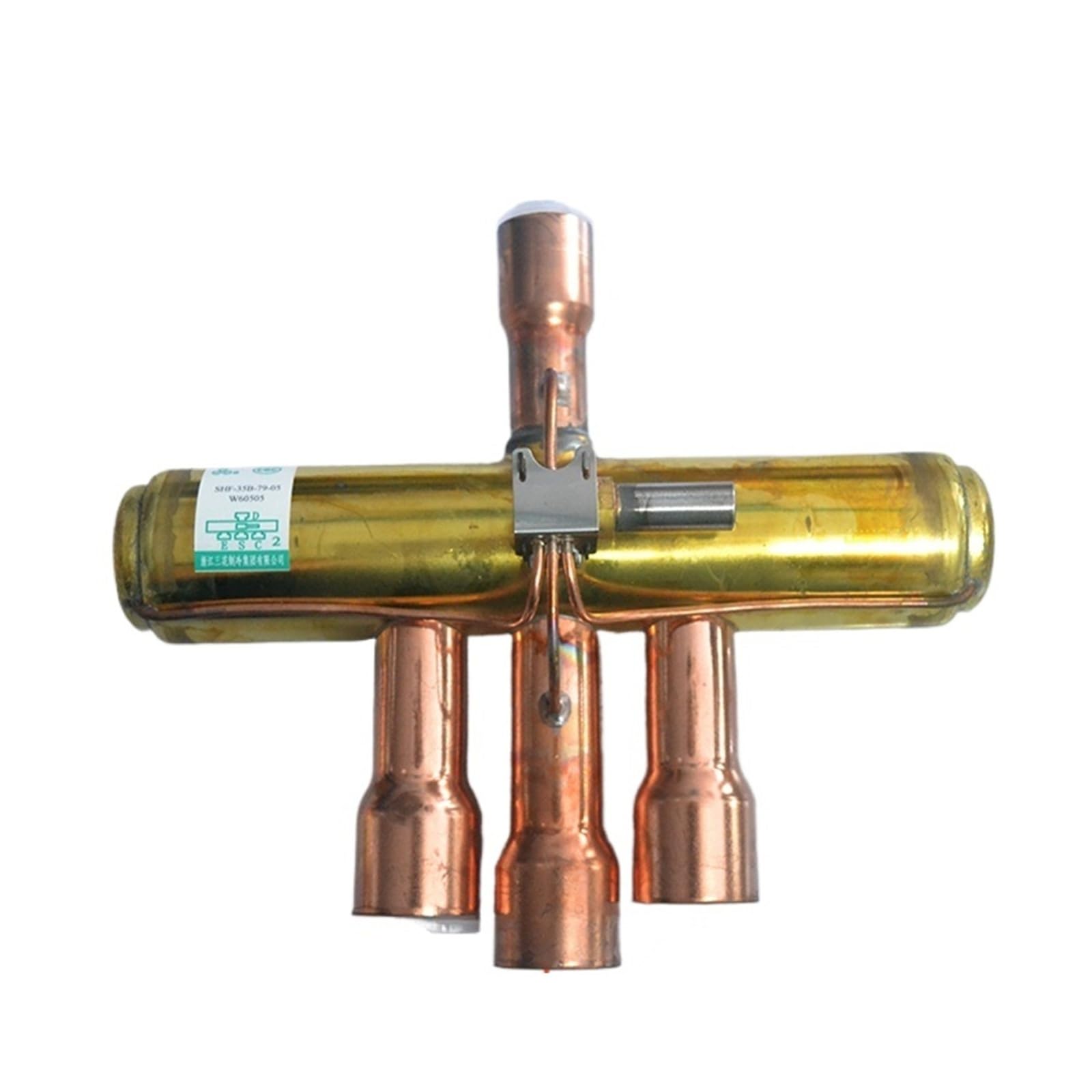 Genterun 12P Wireless Circle Air Conditioner Four-Way Reversing Valve 1P1.5p3p5p10p20p Air Conditioner Four-Way Valve Solenoid Valve Coil(12P Wireless Circle)