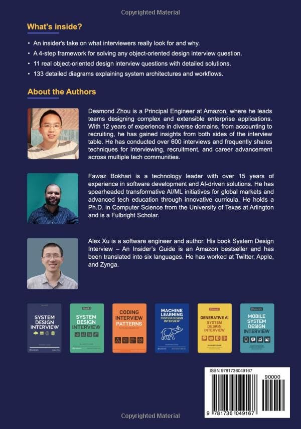 Image of Object Oriented Design Interview: An Insider's Guide