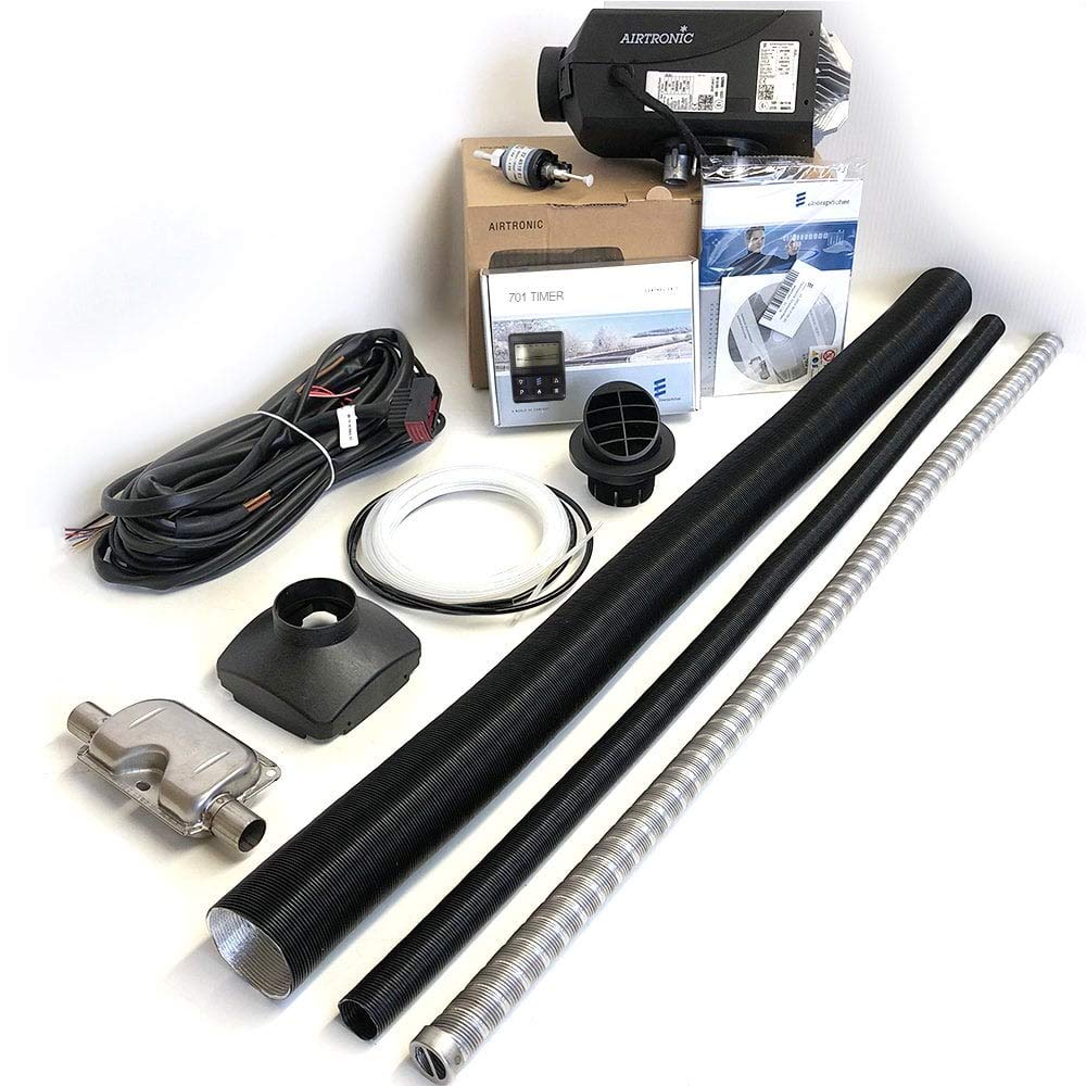 Eberspacher Espar Airtronic D2 Air Heater 2.2kW 7500BTU 12v Diesel with  Digital 701 7 Day Timer Diagnostic Controller Controller and Exhaust  Silencer Muffler : Amazon.co.uk: Automotive
