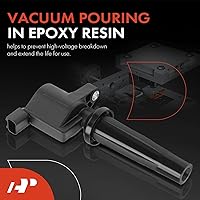 Vista 3 de A-Premium Juego de 4 bobinas de encendido compatibles con Ford Fusion 2010-2020 Escape 2009-2019 Ranger 2013-2020 Lincoln MKZ 2011-2020 2.0L 2.5L