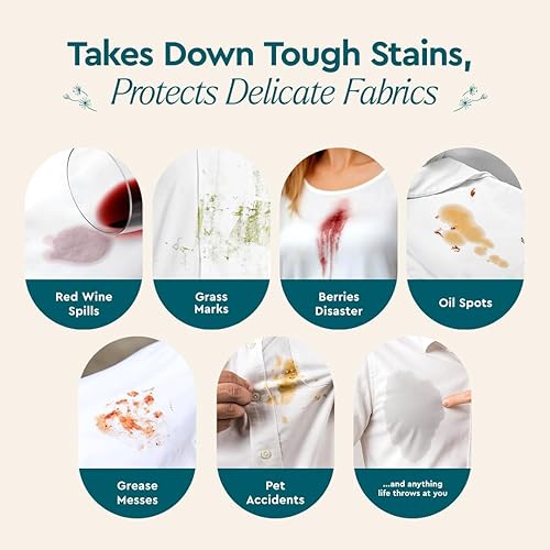 Miniatura 3 de Puracy Laundry Stain Remover Brush for Tough, Deep, and Aged Clothing Stains, with Vegan Bristles for Safe and Effective Stain and Odor Elimination