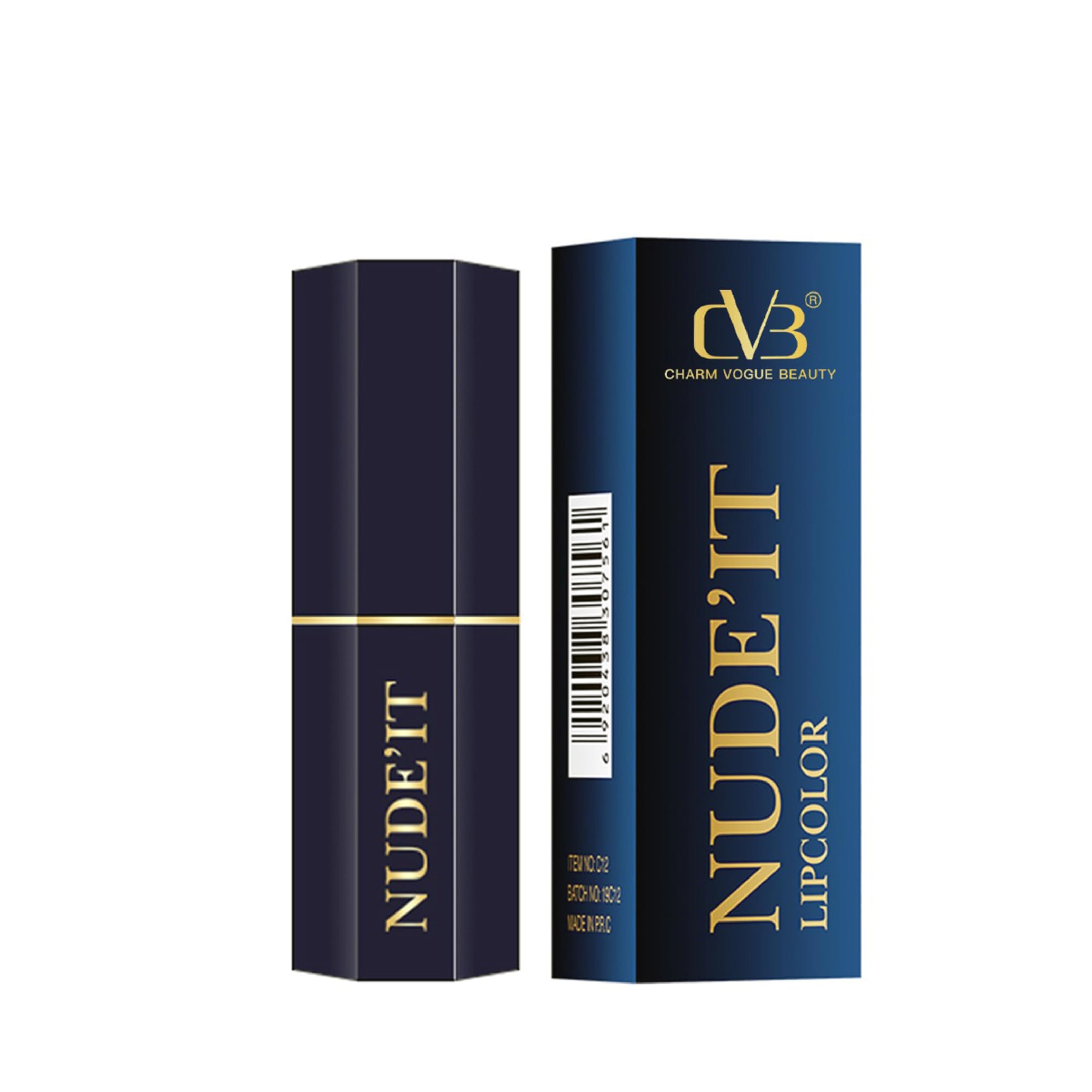 CVB Nude'It Lip Color | Matte Finish Lightweight Nude Lipstick | Highly Pigmented & Long-Lasting | Smooth Application | 3.5g-image-42